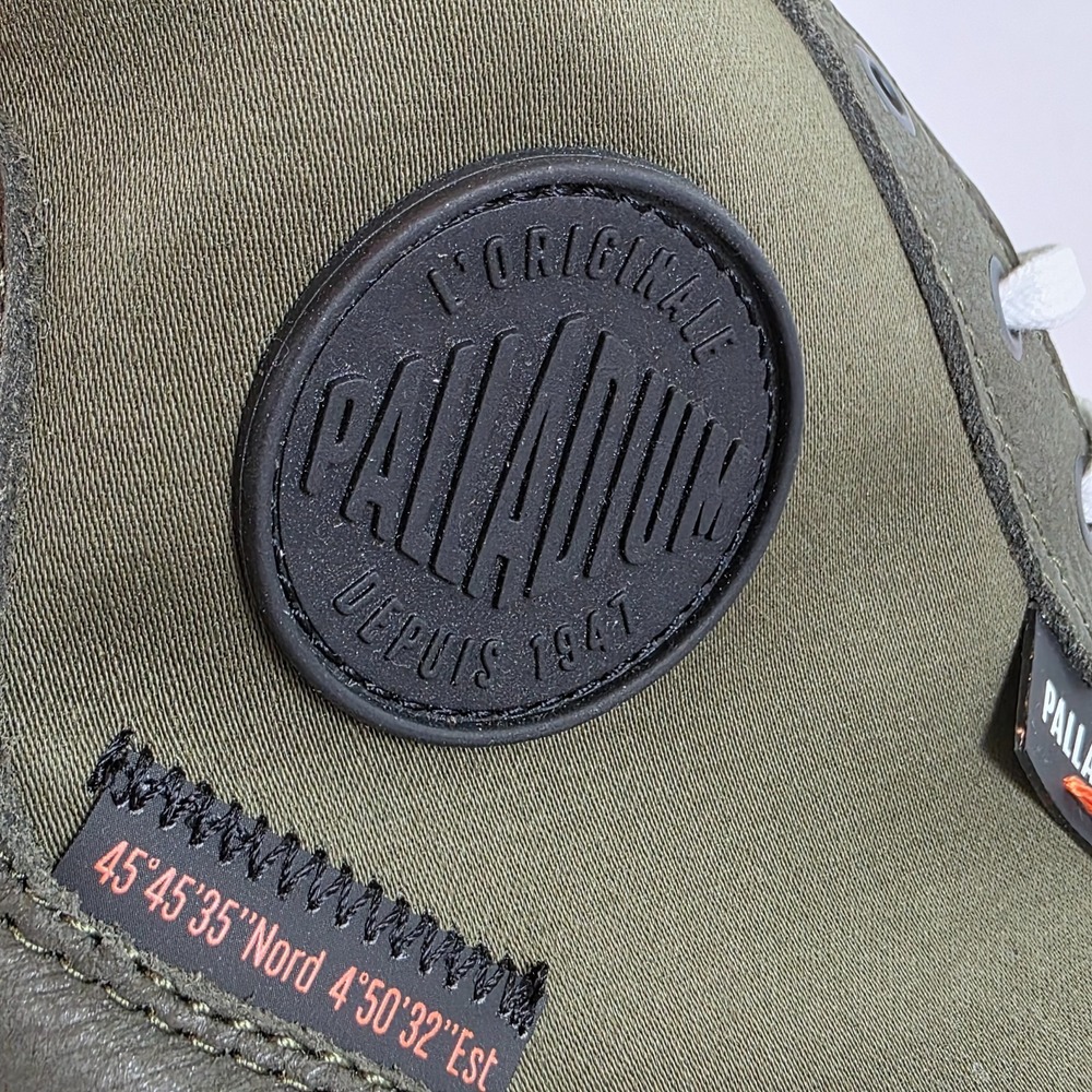 Palladium Pallatower Hi‎ Women's Platform Boots Size 9.5 Olive Night New in  Box - Picture 7 of 9